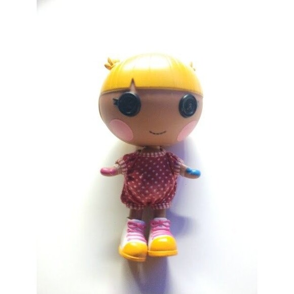 Lalaloopsy Littles Scribbles Splash Doll 7" Baby Blonde Finger Painter - Picture 1 of 10